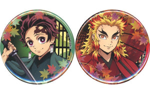 Tanjiro Kamado Kyojuro Rengoku Demon Slayer: Kimetsu no Yaiba Kyoto International Manga Anime Fair 2021 Limited Can Badge [USED]