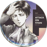 Levi Ackerman Attack on Titan WIT STUDIO Newly Drawn Big Can Badge [USED]