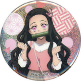 Nezuko Kamado Demon Slayer: Kimetsu no Yaiba Hologram Can Badge LAWSON Limited Fall 2021 Can Badge [USED]