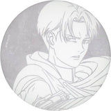 Levi Ackerman Attack on Titan The Final Season Velvet Tin Badge Mappa X Tsutaya Original Key Frame Art Book Release Commemorative POP UP SHOP Vol.1 Limited Can Badge [USED]