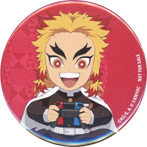 Kyojuro Rengoku Demon Slayer: Kimetsu no Yaiba Demon Slayer Festival Anime Anniversary Festival Limited Demon Slayer: Kimetsu No Yaiba Hinokami Kepputan Experience Area Experience Benefits Can Badge [USED]