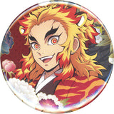 Kyojuro Rengoku Demon Slayer: Kimetsu no Yaiba Year of The Tiger Random 57mm Tin Badge Demon Slayer Festival Anime Anniversary Festival Limited ufotable Online Shoping Products Can Badge [USED]