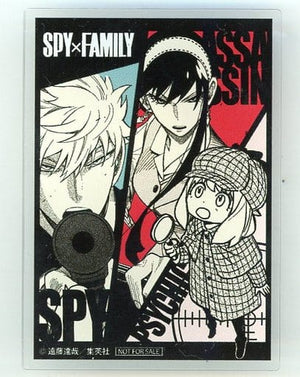 Forger Family SPY x FAMILY Special Acrylic Badge Vol.5 Release Commemoration Mystery Solving Campaign Winning Item Badge [USED]