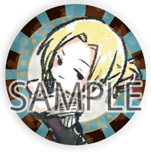 Annie Leonhart Attack on Titan Hologram Can Badge Casino Dealer Ver. Graph Art Design Can Badge [USED]