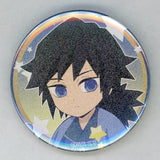 Giyu Tomiokau with Glitter Demon Slayer: Kimetsu no Yaiba 12 Constellation Event 2022 Random Can Badge A ufotable Cafe x Machi Asobi Cafe Limited Can Badge [USED]