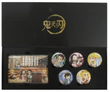 Nezuko Kamado, etc. Demon Slayer: Kimetsu no Yaiba Town Series Shanghai Can Badge Complete Set ufotable cafe China Limited Can Badge [USED]