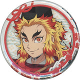 Kyojuro Rengoku Demon Slayer: Kimetsu no Yaiba Happy New Year Tanjiro & His Friends & New Year's Visit Illustration 57mm Can Badge C101 Limited Can Badge [USED]