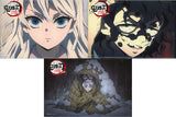 Daki Gyuutarou World Tour Screening Demon Slayer: Kimetsu no Yaiba To the Swordsmith Village- Scene Photo Square Can Badge Set Theater Limited Set of 3 Can Badge [USED]