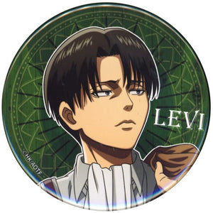 Levi Ackerman Newly Drawn Attack on Titan DMM Scratch! After The Scout Regiment Training 76mm Can Badge Prize E-4 Can Badge [USED]