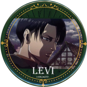 Levi Ackerman Attack on Titan DMM Scratch! After The Scout Regiment Training 76mm Can Badge Prize E-8 Can Badge [USED]