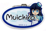 Muichirou Tokitou Demon Slayer: Kimetsu no Yaiba Random Nameplate Badge B Ufotable Cafe / Machi Asobi Cafe Limited Ice Cream Cafe 2023 Badge [USED]