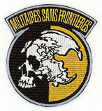 Militaires Sans Frontieres Metal Gear Solid / Metal Gear Solid Peace Walker Patch Konami Style Special Limited Edition Reservation Privilege Can Badge [USED]