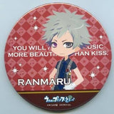 Ranmaru Kurosaki Uta no Prince Sama BIG Can Badge [USED]