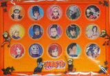 15 People Can Badge Set 15 Pieces Naruto Can Badge [USED]