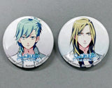 Mikaze Ai & Camus Original Tin Badge 2 Set CD Uta no Prince-sama All Star Let's! Communication! Itsu Doko Recreation Tamanegi o Kiritudukeru Idol Alice NET BOOK Early Reservation Benefits Can Badge [USED]