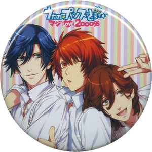 Otoya & Tokiya & Reiji Uta no Prince Sama Maji LOVE 2000% Uta no Prince Sama Maji Love 2000% Vol.1 BD/DVD Vol.1 Toranoana Benefits Can Badge Can Badge [USED]