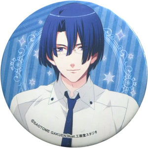 Masato Hijirikawa Uta no Prince Sama Trading Tin Badge Glasses Ver. Can Badge [USED]