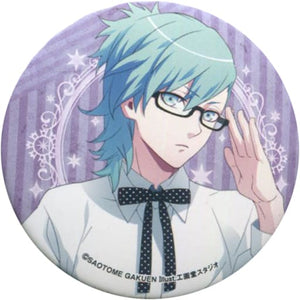 Ai Mikaze Uta no Prince Sama Trading Tin Badge Glasses Ver. Can Badge [USED]