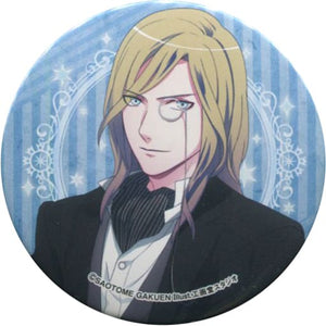 Camus Uta no Prince Sama Trading Tin Badge Glasses Ver. Can Badge [USED]