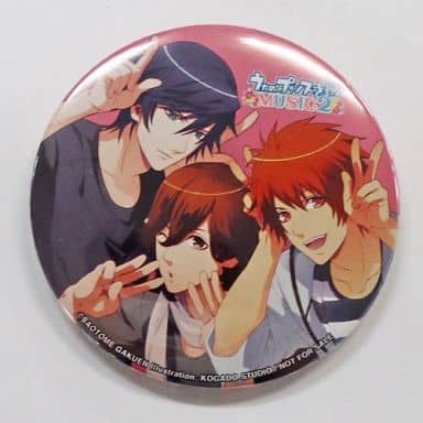 Reiji & Otoya & Tokiya Uta no Prince Sama Music 2 Illustration Drawn By Kogado Studio First Time Limited GoGo Box LAWSON HMV Special Set Bundled Benefits Can Badge [USED]