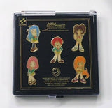 Hikari & Kotoko & Akane & Miho & Homura Pins Set A Tokimeki Memorial 2 Lapel Pin [USED]