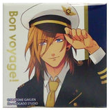 Ren Jinguji Uta no Prince Sama Shining Airlines Trading Square Can Badge [USED]