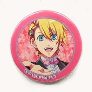 Kurusu Sho Can Badge Uta no Prince-sama Maji LOVE1000% Trailer Type BOX Caramel Snack Single Item Can Badge [USED]