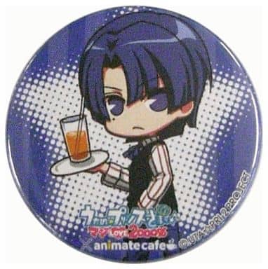 Masato Hijirikawa Uta no Prince SamaMaji Love2000%×Animatecafe Can Badge Gacha Animate Cafe Limited Can Badge [USED]