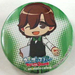 Reiji Kotobuki Uta no Prince SamaMaji Love2000%×Animatecafe Can Badge Gacha Animate Cafe Limited Can Badge [USED]