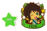 Cecil Aijima Uta no Prince Sama Maji LOVE 2000% Ichiban Kuji Rubber Pin Set Prize J 2 Piece Set Lapel Pin [USED]