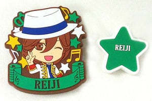 Reiji Kotobuki Uta no Prince Sama Maji LOVE 2000% Ichiban Kuji Rubber Pin Set Prize J 2 Piece Set Lapel Pin [USED]