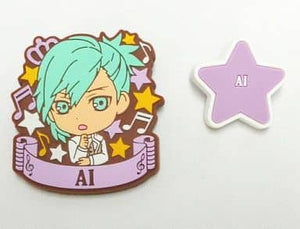 Ai Mikaze Uta no Prince Sama Maji LOVE 2000% Ichiban Kuji Rubber Pin Set Prize J 2 Piece Set Lapel Pin [USED]