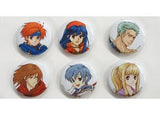 Main Character Can Badge Set 6 Pieces GBA Soft Fire Emblem: The Binding Blade Deluxe Pack Included Bonus Single Item Can Badge [USED]