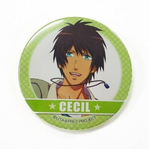 Cecil Aijima Uta no Prince Sama Maji LOVE 2000% Pockets ST RISH Can Badge [USED]