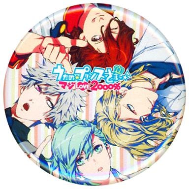 Ranmaru Kurosaki , etc. Uta no Prince Sama Maji LOVE 2000% BD/DVD Vol.6 Toranoana Purchase Privilege Can Badge Can Badge [USED]
