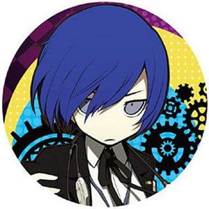 P3 Protagonist Can Badge Persona Q Shadow of the Labyrinth Can Badge [USED]