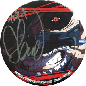 Kaneki Ken Mask Signed Special Can Badge Ichiban Omikuji Tokyo Ghoul Can Badge Can Badge [USED]