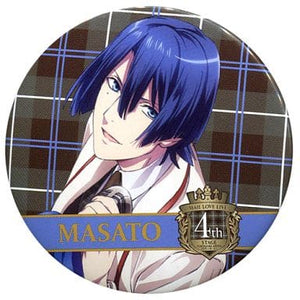 Masato Hijirikawa Uta no Prince Sama Maji Lovelive 4th Stage Trading Character Badge Can Badge [USED]