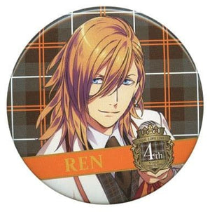 Ren Jinguji Uta no Prince Sama Maji Lovelive 4th Stage Trading Character Badge Can Badge [USED]