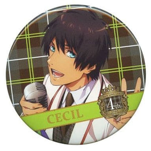 Cecil Aijima Uta no Prince Sama Maji Lovelive 4th Stage Trading Character Badge Can Badge [USED]