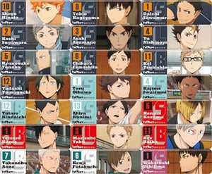 All 20 Types Set + First BOX Purchase Bonus Haikyu !! Long Can Badge Collection 2 Can Badge [USED]