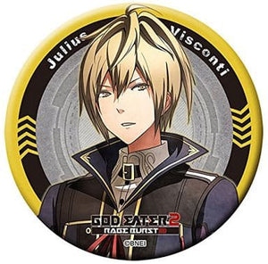 Julius Visconti Can Badge God Eater 2: Rage Burst Can Badge [USED]