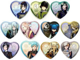 Mikazuki Munechika Touken Ranbu -online- Heart Can Badge Collection 3 All 11 Types Set Can Badge [USED]