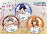 Masato Hijirikawa & Ren Jinguji & Ranmaru Kurosaki Lawson X Uta no Prince Sama Maji Love Revolutions Original Can Badge Set of 3 Can Badge [USED]