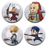 Archer & Gilgamesh & Lancer & Protosaver Tin Badge Set 4 Set PS Vita Soft Fate/hollow ataraxia Stella Worth Benefits Can Badge [USED]