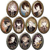 All 10 Types Set Bungo Stray Dogs Trading Brooch Style Can Badge Can Badge [USED]