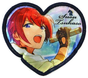 Tsukasa Suou Ensemble Stars! Cushion Badge B-Box Badge [USED]