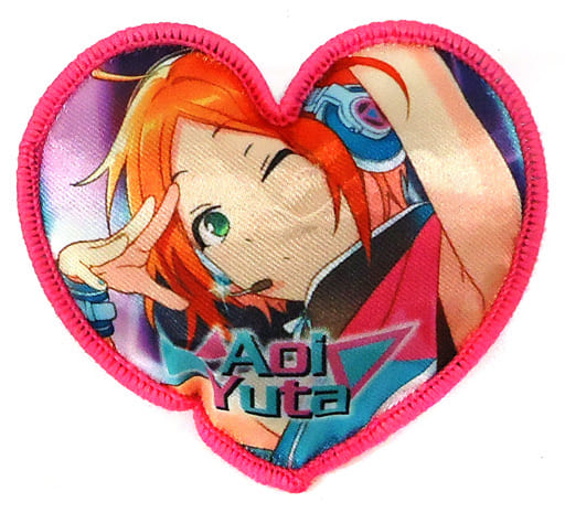 Yuuta Aoi Ensemble Stars! Cushion Badge B-Box Badge [USED]