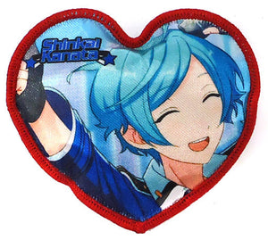 Kanata Shikai Ensemble Stars! Cushion Badge B-Box Badge [USED]