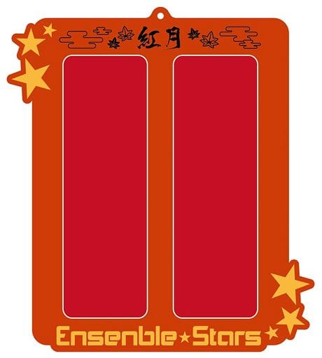 Akatsuki Ensemble Stars! Long Can Badge Holder Storage supplies [USED]